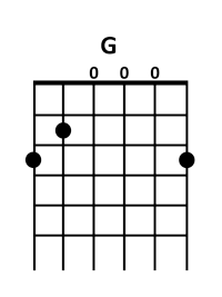 draw 4 - G Chord